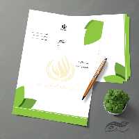 سربرگ لایه باز اداری شرکتی psd 9