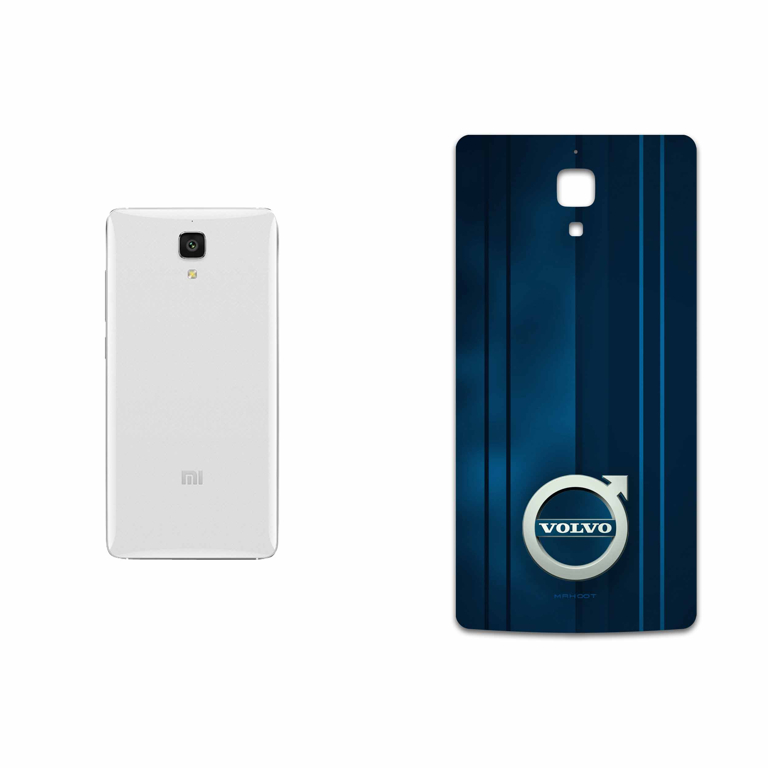 برچسب پوششی ماهوت مدل Volvo مناسب برای گوشی موبایل شیائومی Mi 4