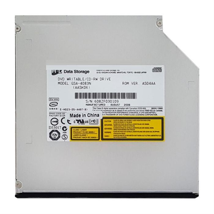 درایو لپ تاپ دی وی دی رایتر HL IDE Superslim 95mm مکشی