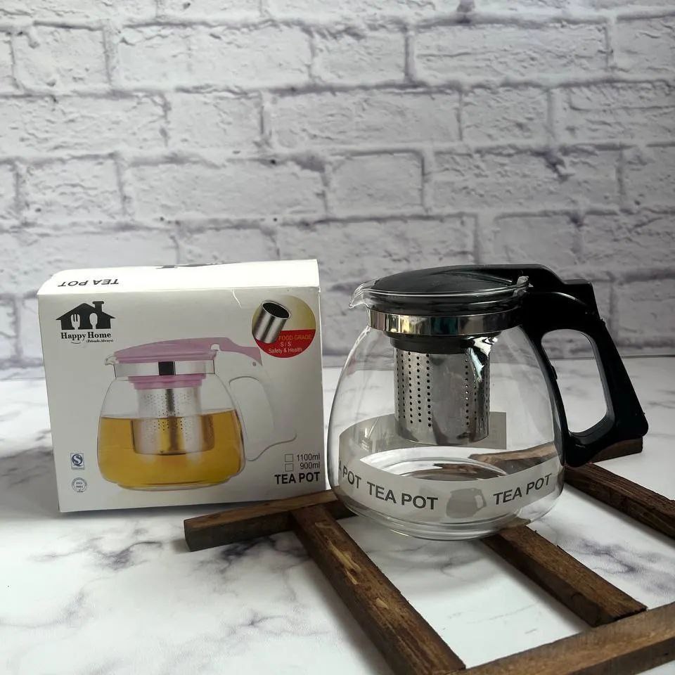 قوری شیشه ای پیرکس 1100 میل