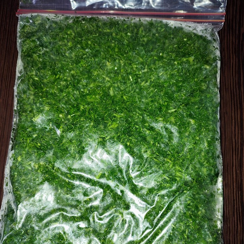 سبزی کوکویی با سیر ( 500 گرمی)