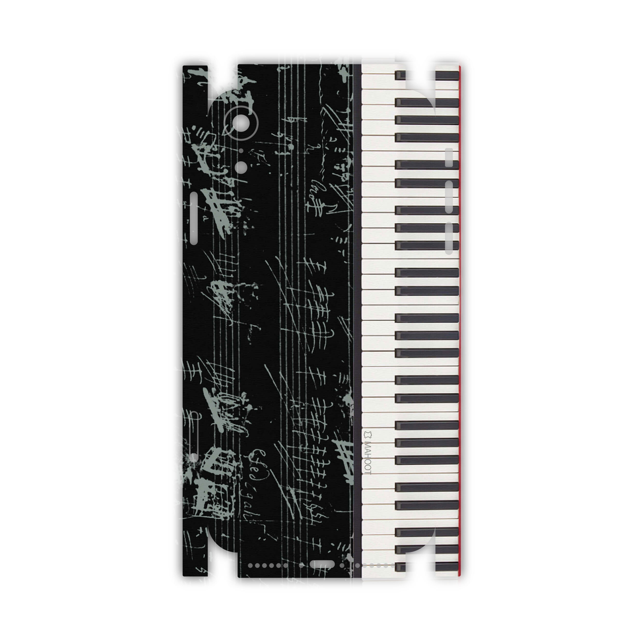 برچسب پوششی ماهوت مدل Piano-Instrument-FullSkin مناسب برای گوشی موبایل اپل iPhone Xr