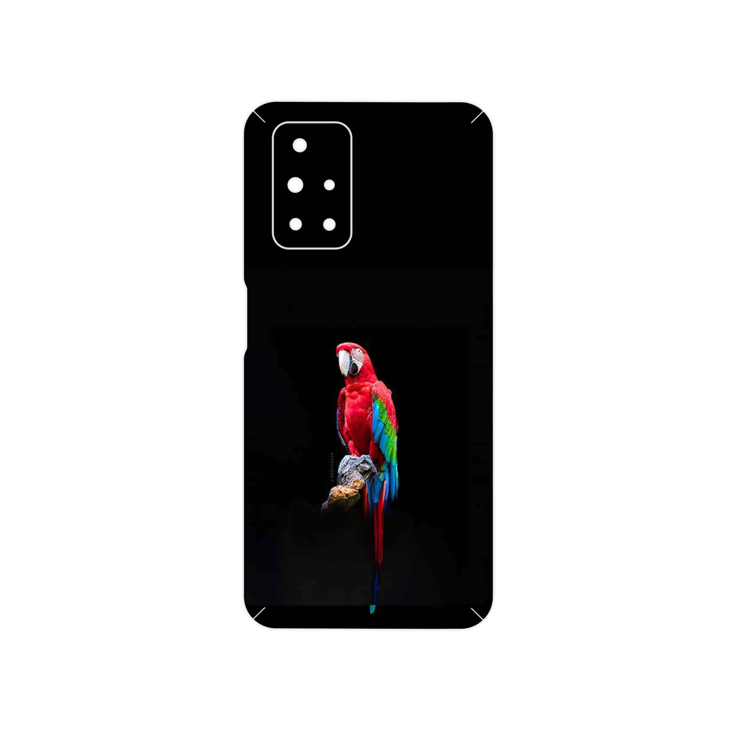 برچسب پوششی ماهوت مدل Parrot مناسب برای گوشی موبایل شیائومی Redmi 10 Prime