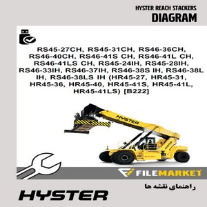 راهنمای نقشه های برق و هیدرولیک ریچ استاکر هایستر سری RS-HR