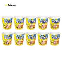 ظرف پاپ کورن مدل باب اسفنجی بسته 10 عددی کد R73431