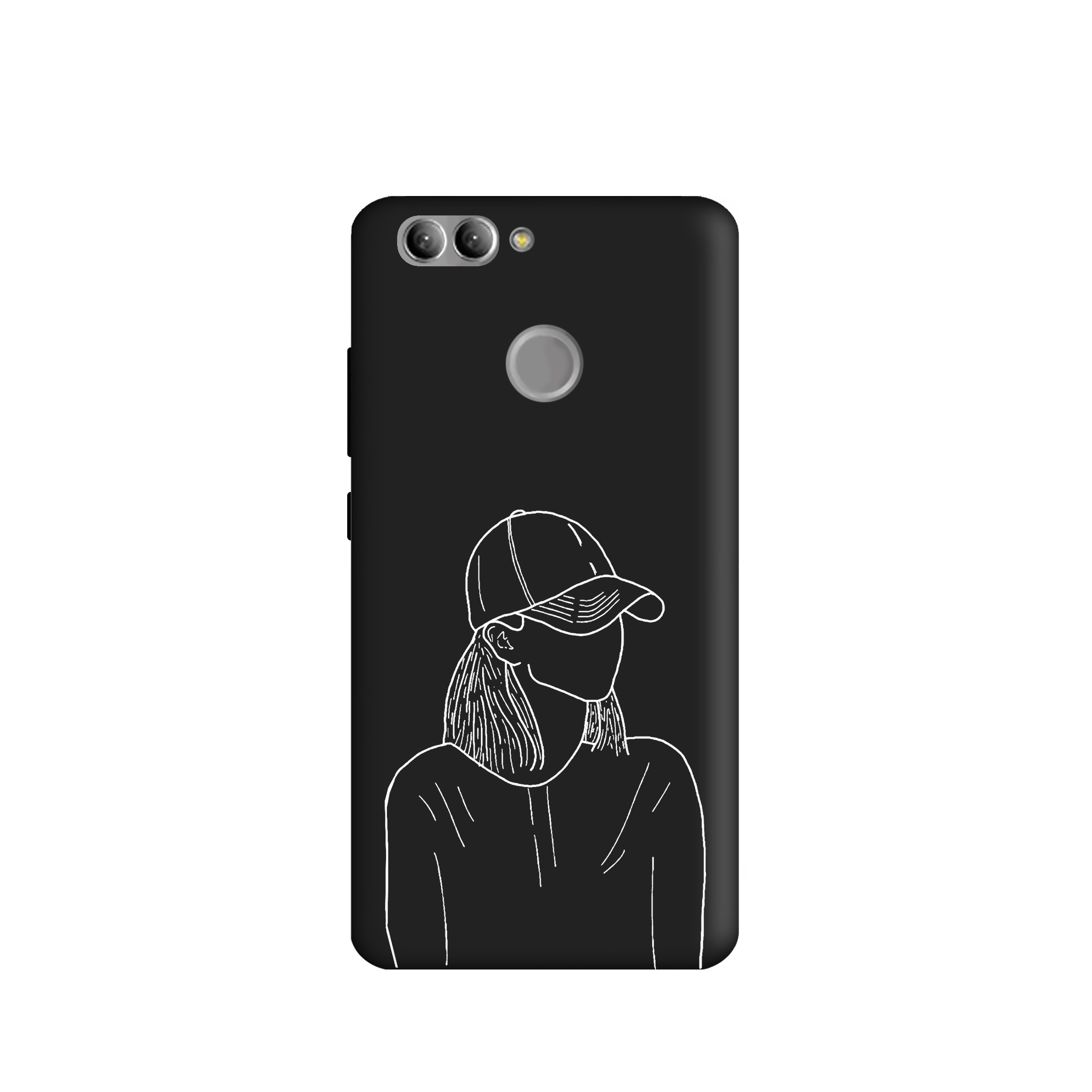 کاور طرح  دخترانه مینیمال کد u3457 مناسب برای گوشی موبایل  هوآوی Y9 2018