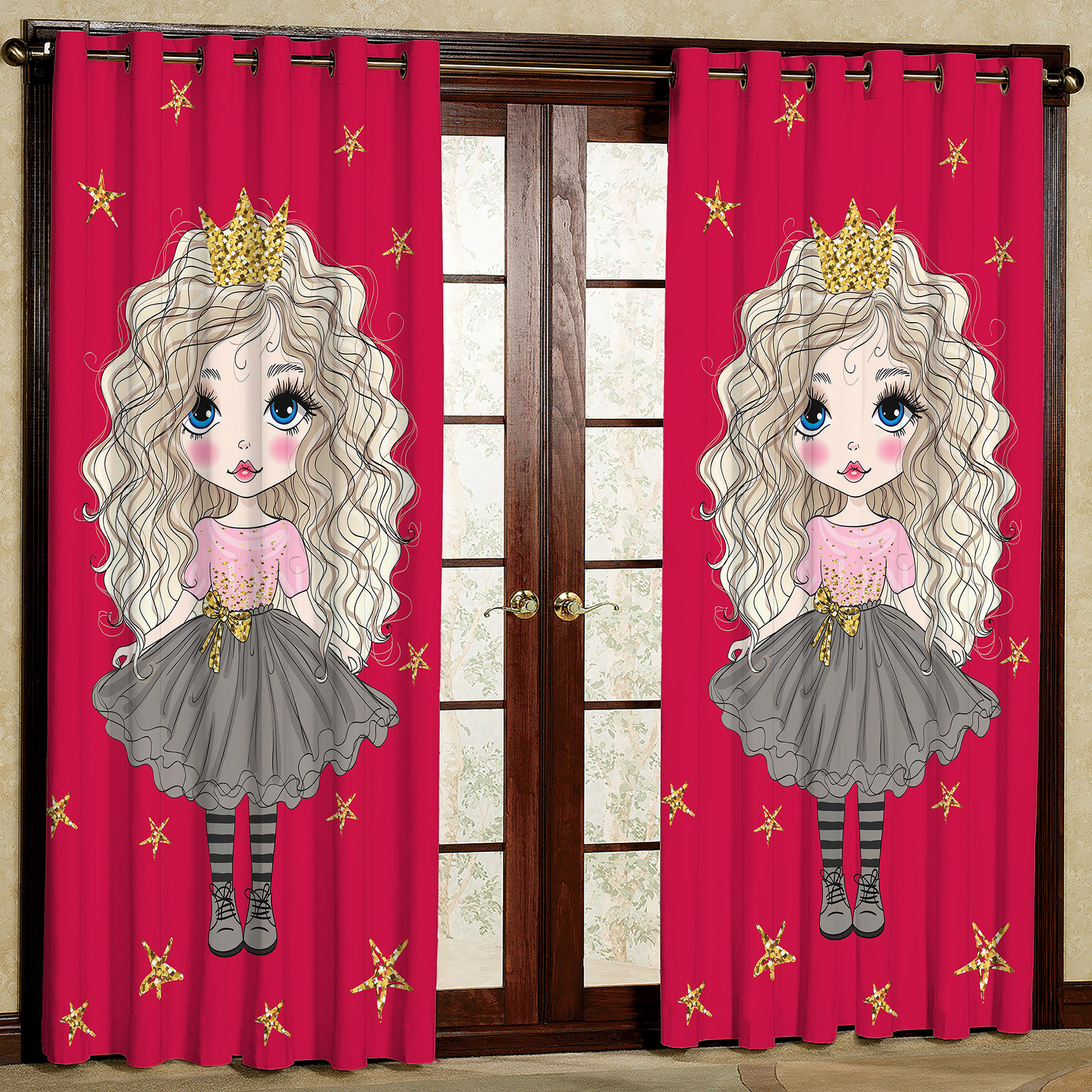 پرده مدل هازان پانچی کد 6 سایز 140x200 سانتی متر