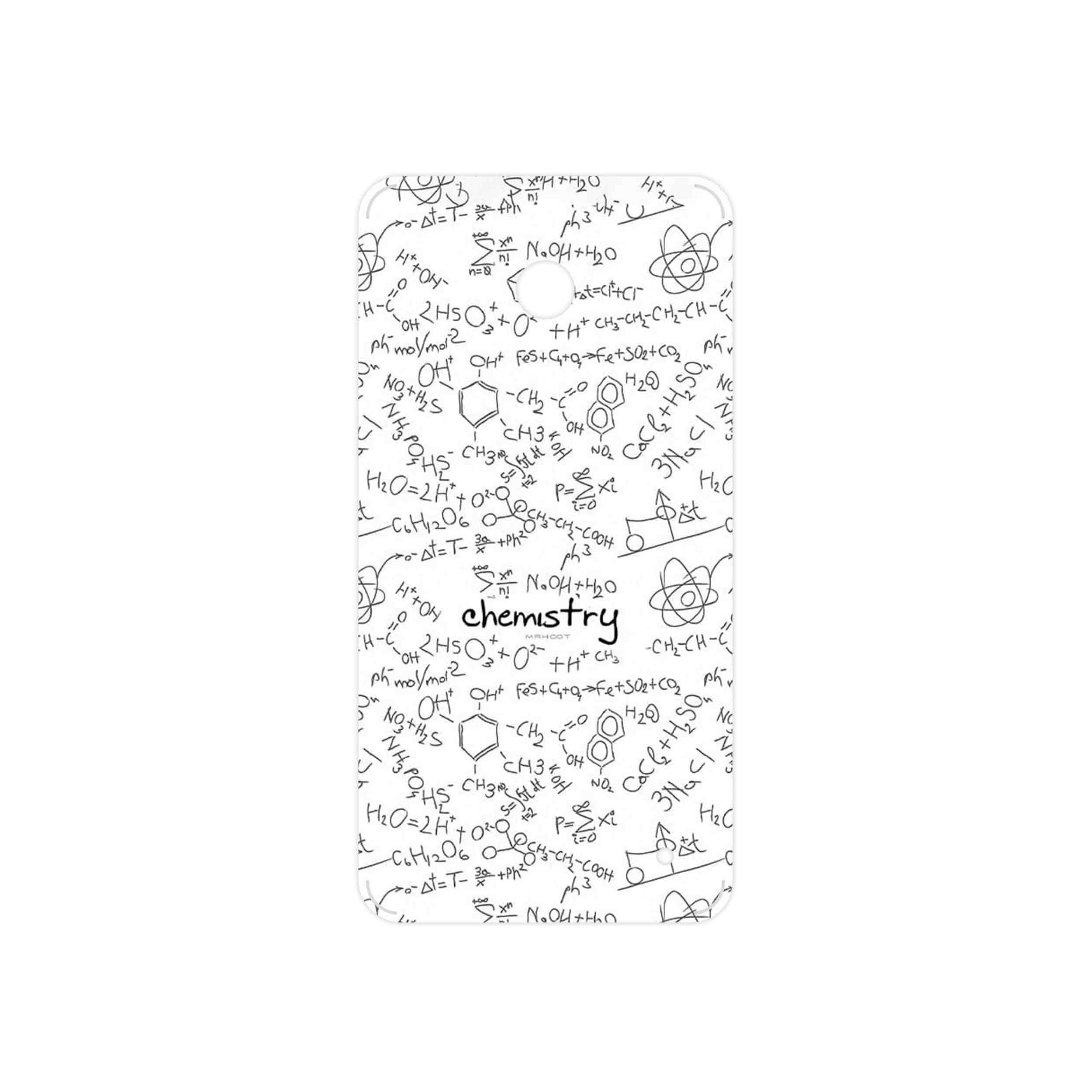 برچسب پوششی ماهوت مدل Chemistry Science مناسب برای گوشی موبایل نوکیا Lumia 630