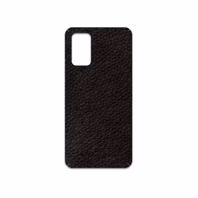 برچسب پوششی ماهوت مدل Dark-Brown-Leather مناسب برای گوشی موبایل شیائومی Redmi Note 9 4G