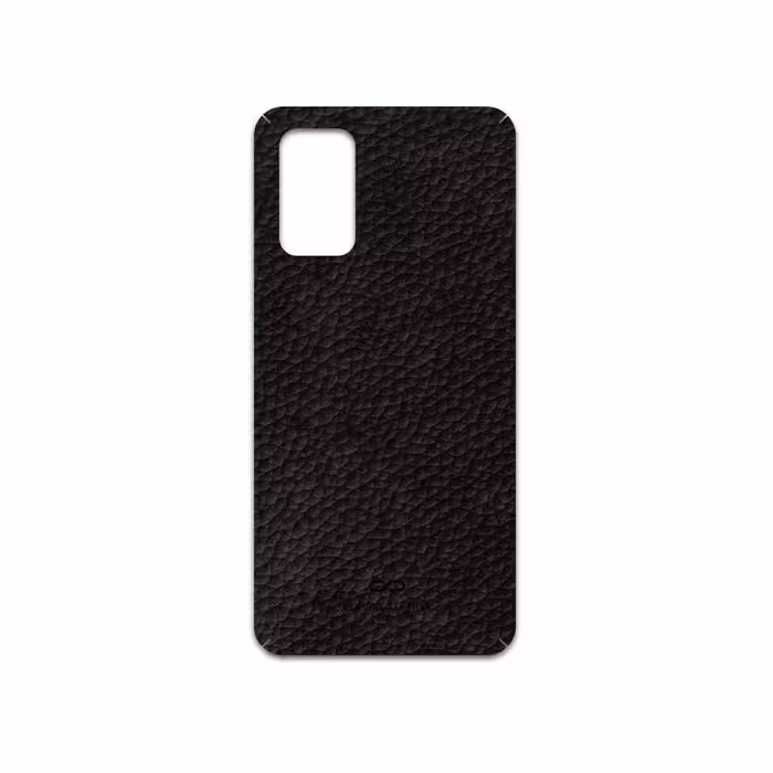 برچسب پوششی ماهوت مدل Dark-Brown-Leather مناسب برای گوشی موبایل شیائومی Redmi Note 9 4G