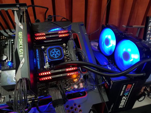 واترکولر SilverStone TD02 RGB (استوک)