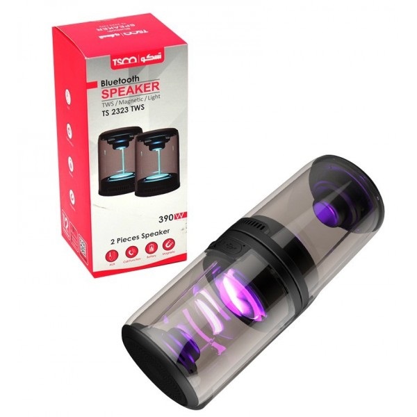 اسپیکر بلوتوث شارژی 2 تکه تسکو (TSCO) مدل TS 2323 TWS
