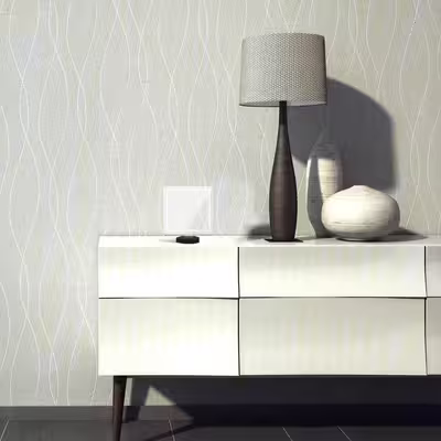 چراغ رومیزی مدل ریموت دار SQUARE-GL_WHT-GLASS