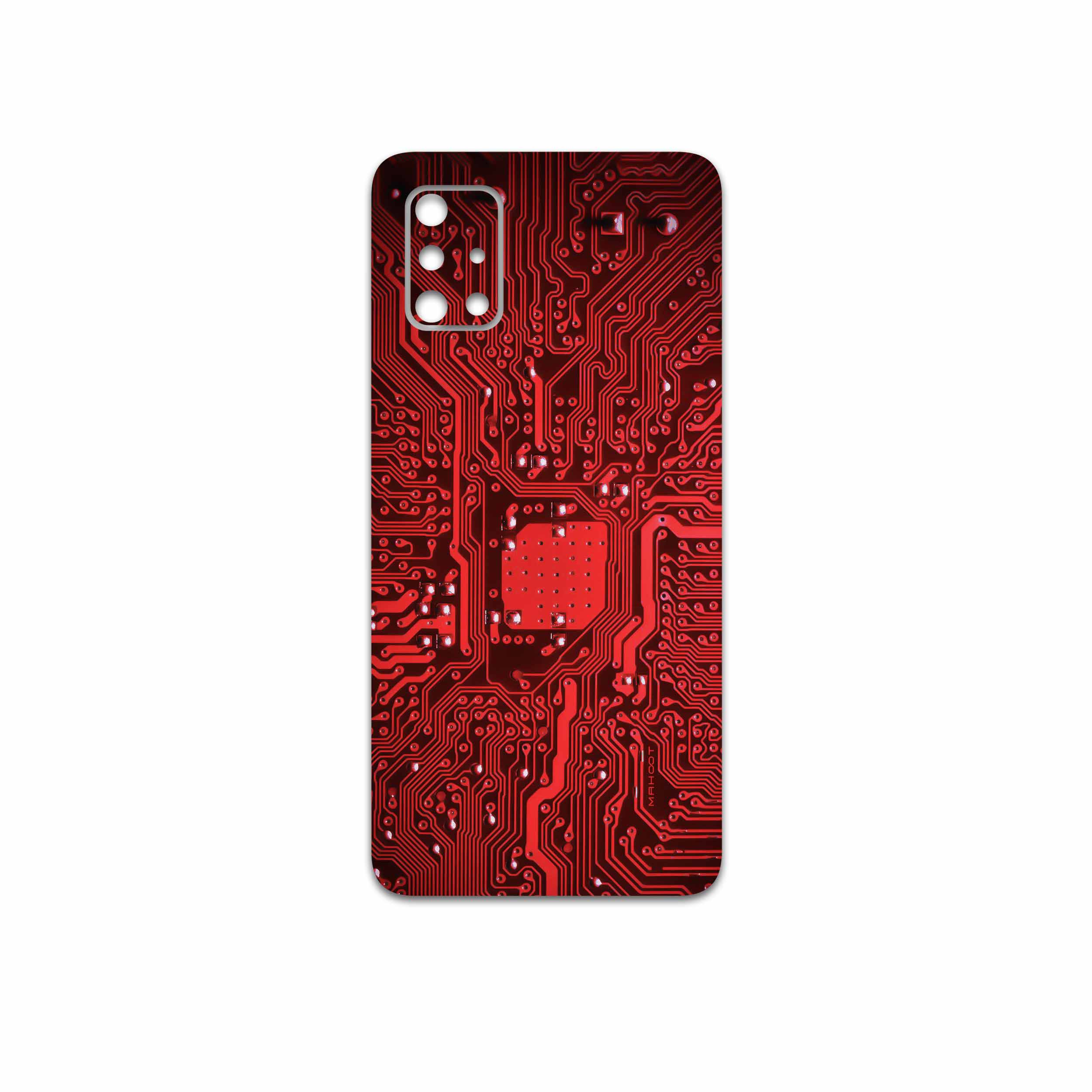 برچسب پوششی ماهوت مدل Red Printed Circuit Board مناسب برای گوشی موبایل سامسونگ Galaxy A71 5G