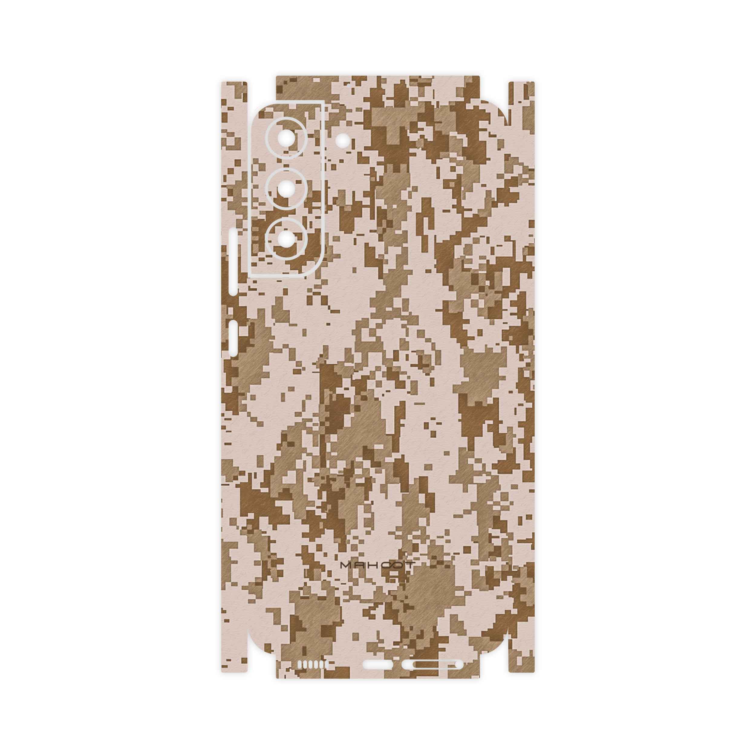 برچسب پوششی ماهوت مدل Army-Desert-Pixel-FullSkin مناسب برای گوشی موبایل سامسونگ Galaxy S22 Plus 5G
