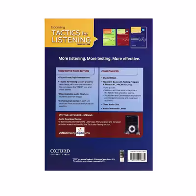 کتاب Expanding Tactics For Listening Third Edition اثر Jack C Richards and Grant Trew انتشارات الوند پویان