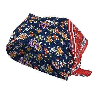 دستمال سر و گردن مدل شکوفه