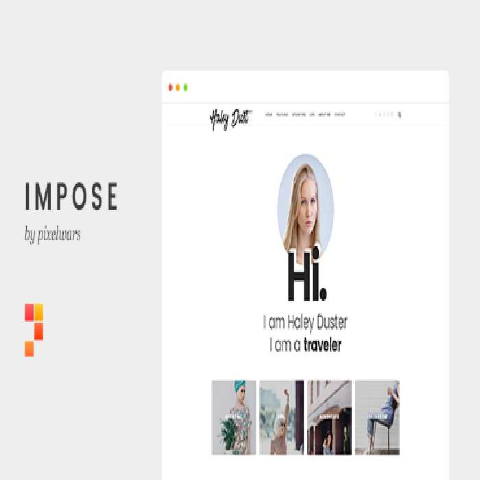 دانلود قالب Impose Blog – A WordPress Blog Theme For Bloggers
