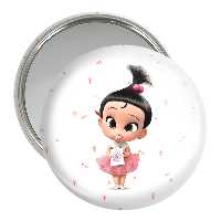 آینه جیبی خندالو مدل بچه رئیس Boss Baby  کد 10335