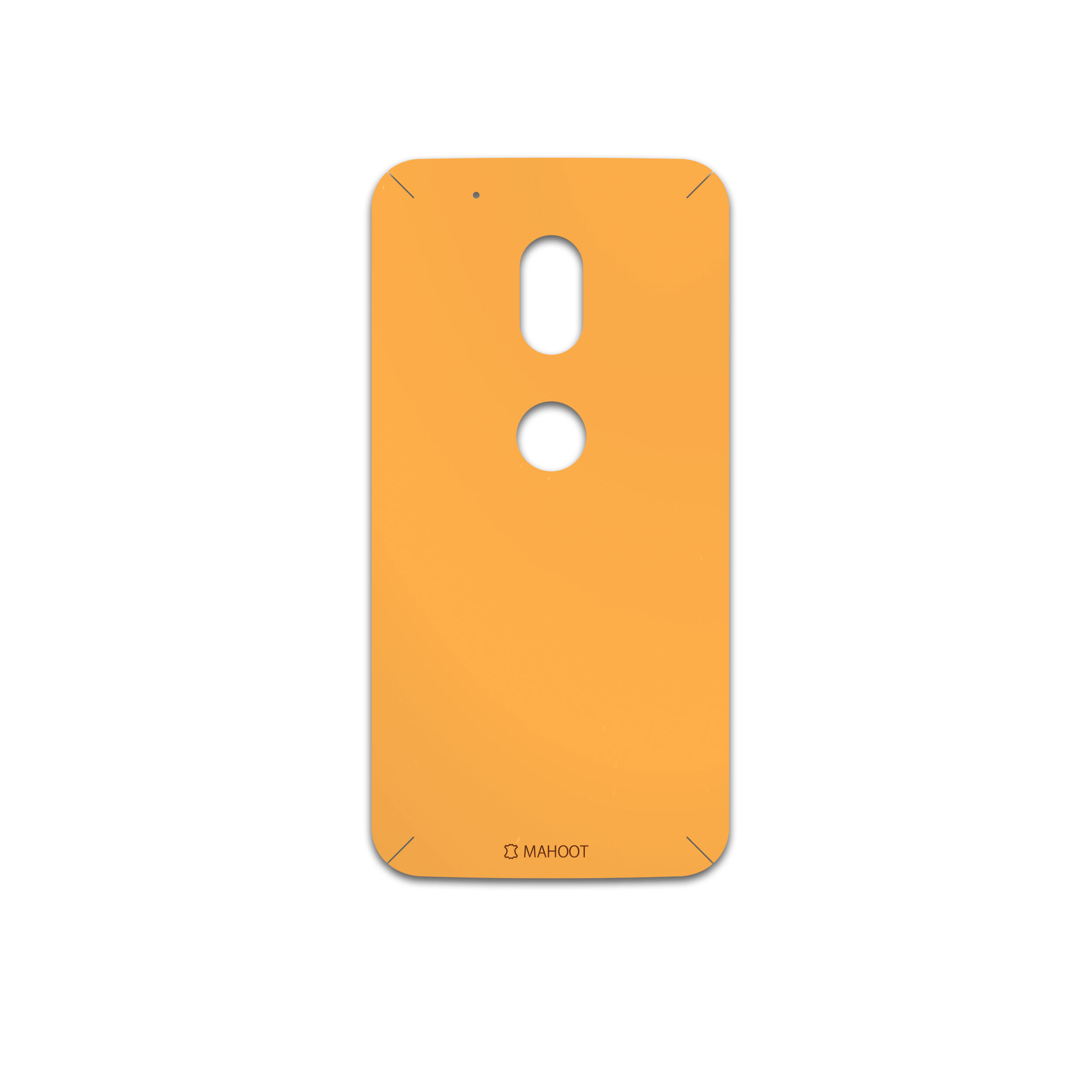 برچسب پوششی ماهوت مدل Matte-Orange مناسب برای گوشی موبایل موتورولا Moto G4 Play