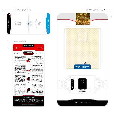 برچسب پوششی ماهوت مدل Minimal Internet Cat Icon مناسب برای گوشی موبایل هوآوی Mate 20 Pro