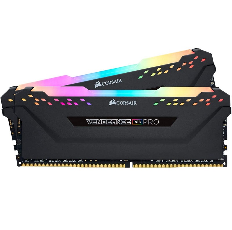 رم دسکتاپ DDR4 دو کاناله 3200 مگاهرتز CL16 کورسیر مدل VENGEANCE RGB PRO ظرفیت 32 گیگابایت