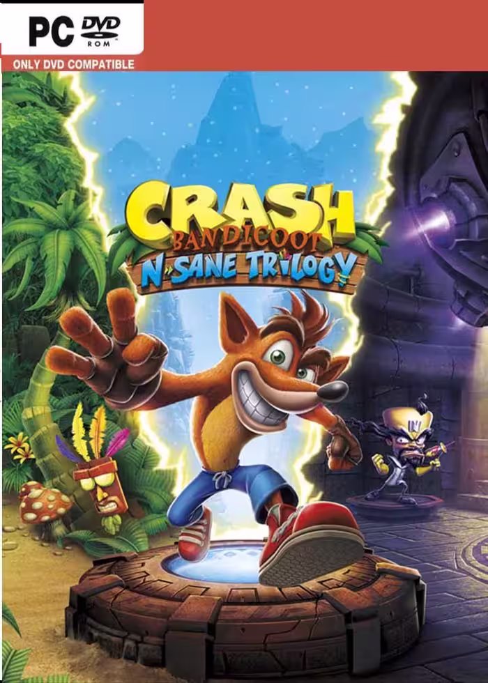 بازی کامپیوتر Crash Bandicoot N Sane Trilogy