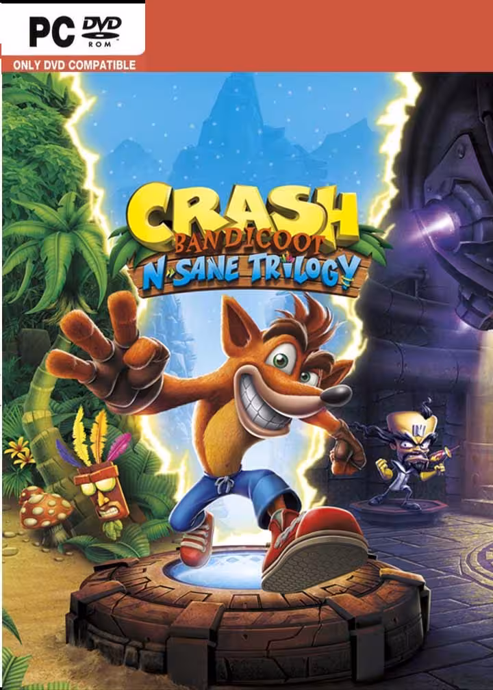 بازی کامپیوتر Crash Bandicoot N Sane Trilogy
