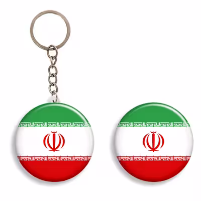 پیکسل مدل پرچم ایران کد 01 به همراه جاکلیدی
