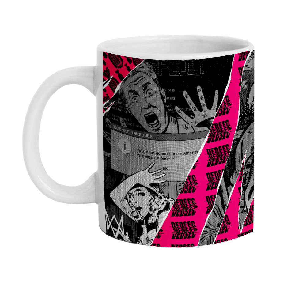 ماگ دارلی طرح Watch Dogs مدل MG1842