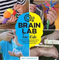 خرید و دانلود نسخه کامل کتاب Brain Lab for Kids: 52 Mind-Blowing Experiments, Models, and Activities to Explore Neuroscience