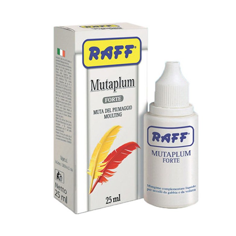 قطره پرریزی پرندگان برند ایتالیایی راف مدل Mutaplum Forte