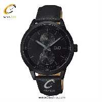 ساعت مچی اورجینال کیو اند کیو مردانه سه موتوره فول تایم مشکی | مشکی | مشکی | کد رفرنس A11A004PY