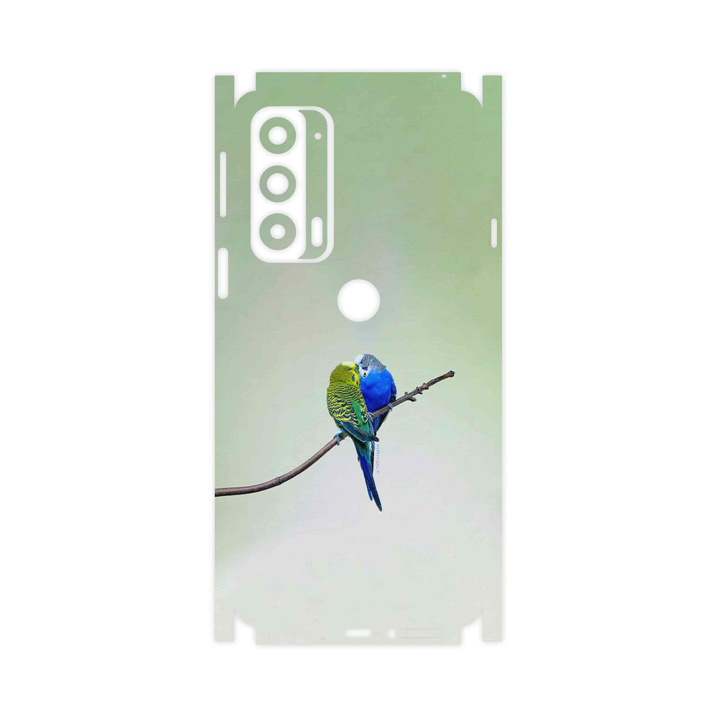 برچسب پوششی ماهوت مدل Lovebird-FullSkin مناسب برای گوشی موبایل موتورولا Edge 20