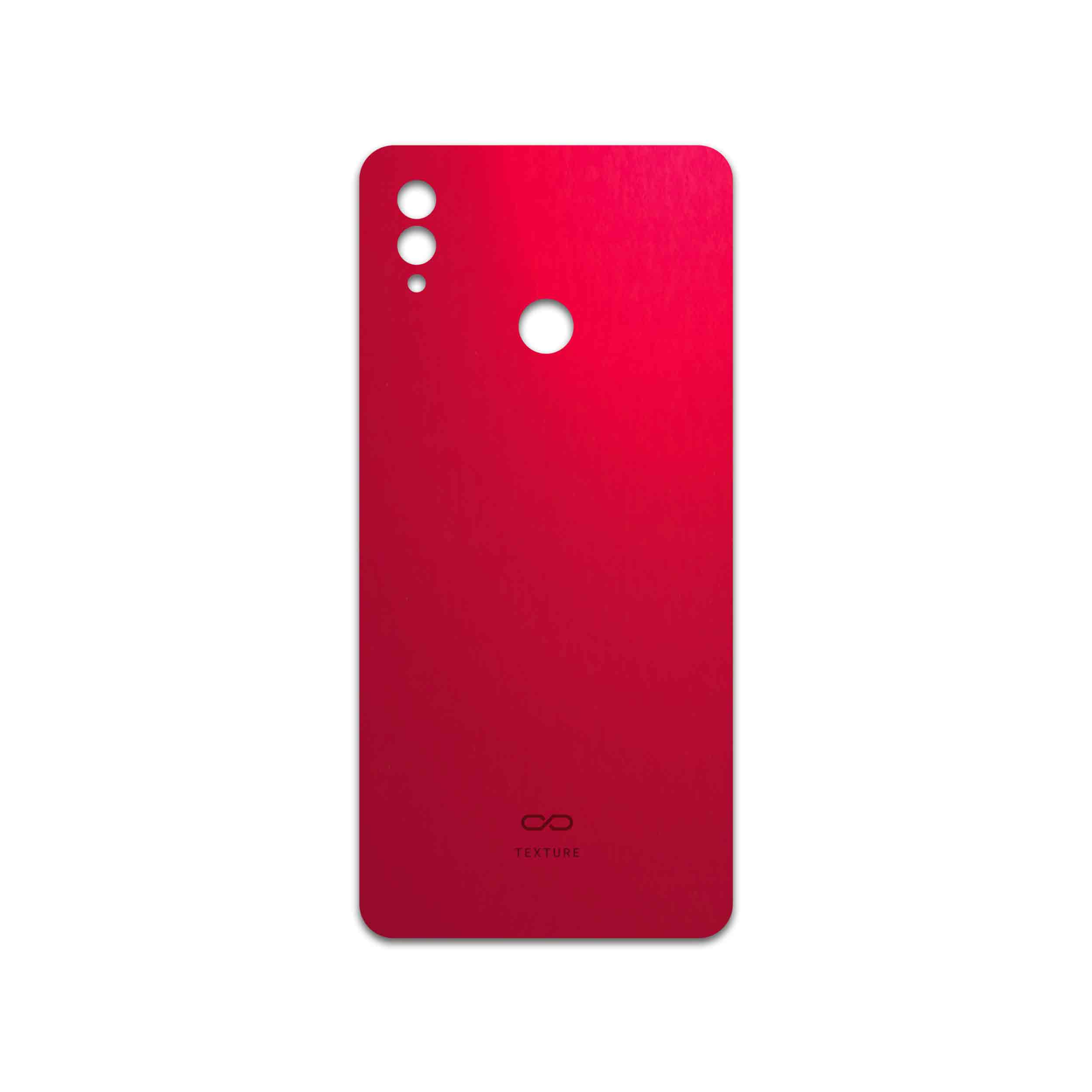 برچسب پوششی ماهوت مدل Matte-Warm-Red مناسب برای گوشی موبایل آنر Note 10