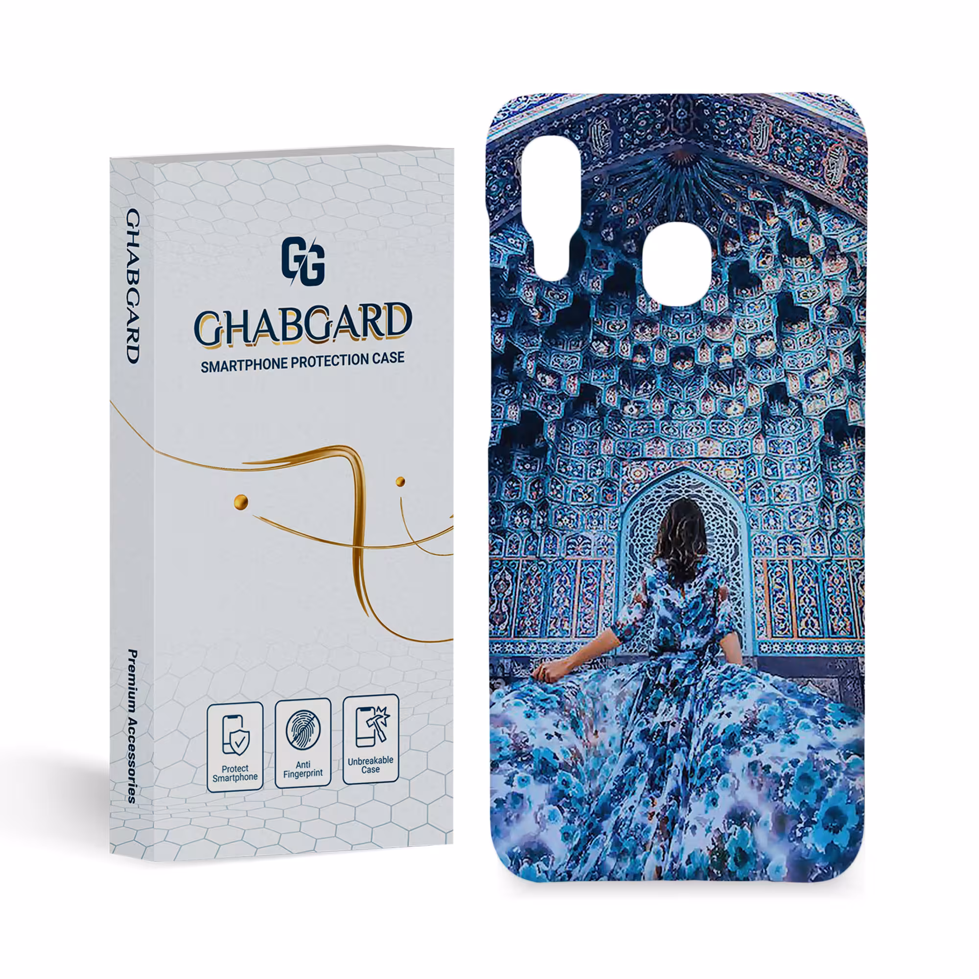 کاور گارد قاب مدل دخترانه مناسب برای گوشی موبایل سامسونگ galaxy a20 \ a30 