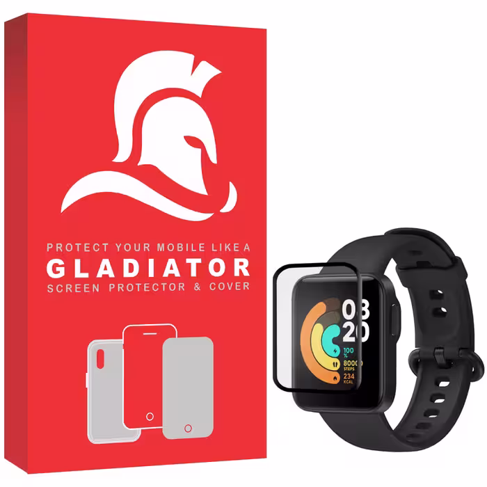 محافظ صفحه نمایش گلادیاتور مدل GWP1000 مناسب برای ساعت هوشمند شیائومی Mi Watch Lite