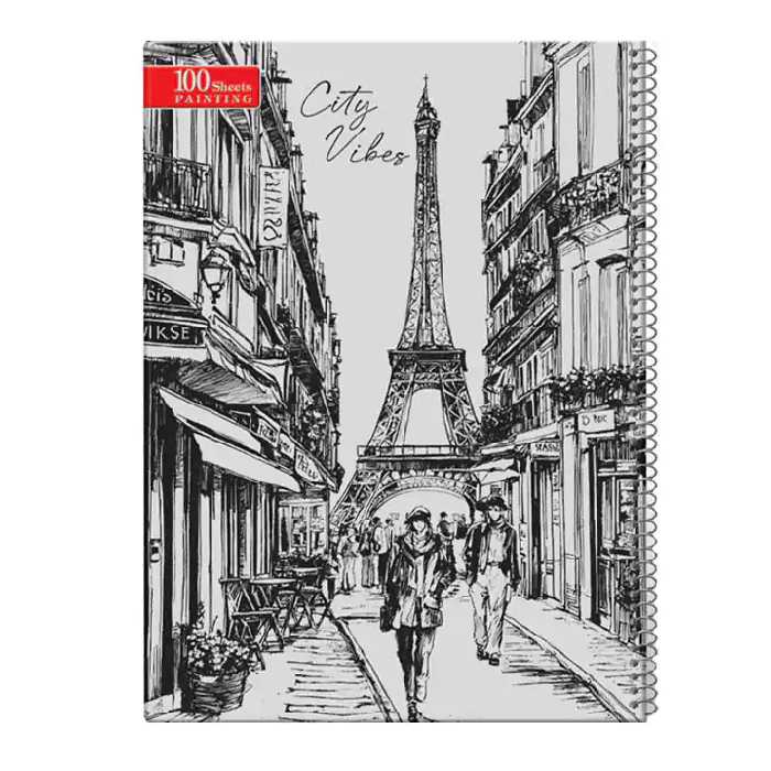 دفتر 100 برگ نقاشی کلاسیک عرش