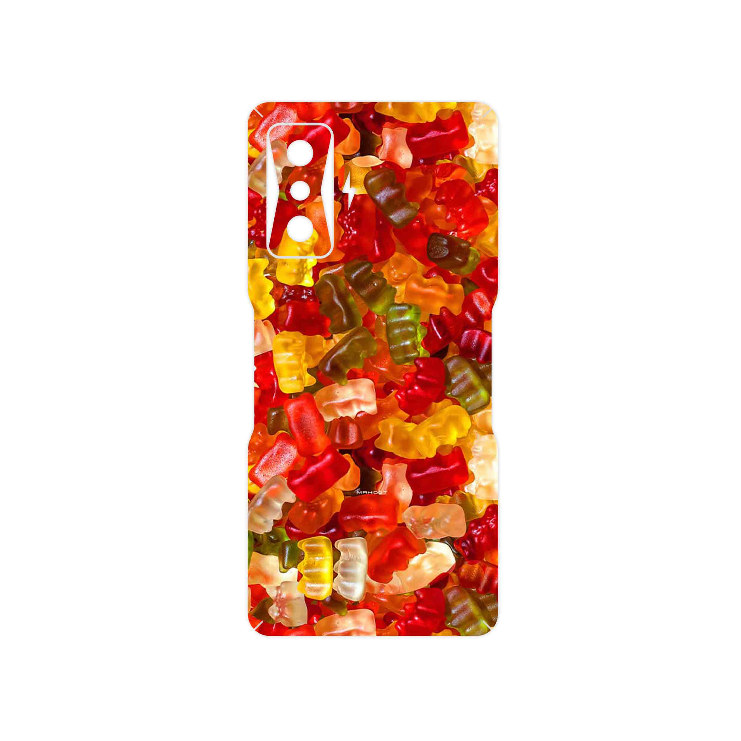 برچسب پوششی ماهوت مدل Gummi candy 1 مناسب برای گوشی موبایل شیائومی Redmi K50 Gaming