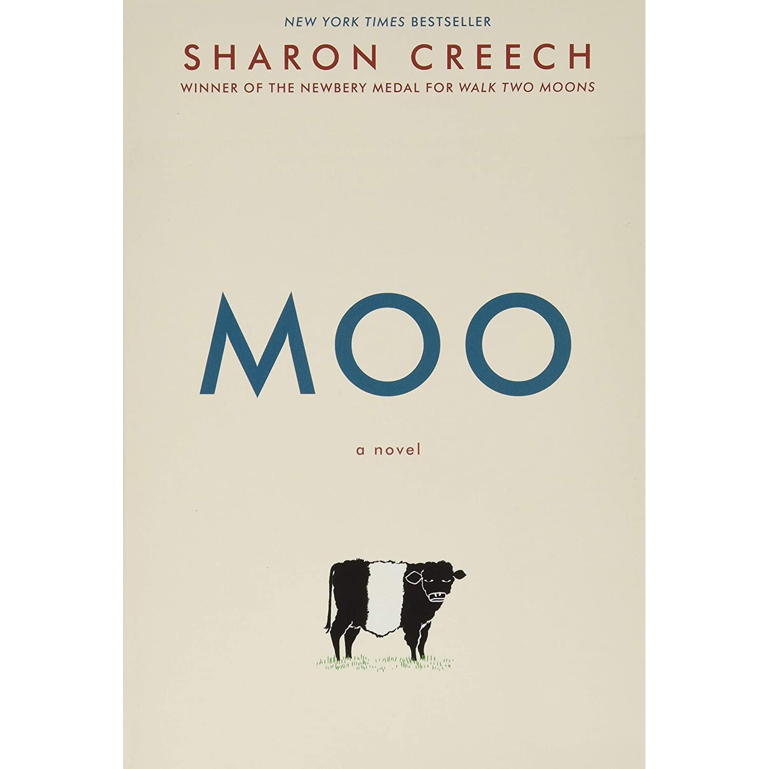 کتاب Moo: A Novel اثر Sharon Creech انتشارات HarperCollins
