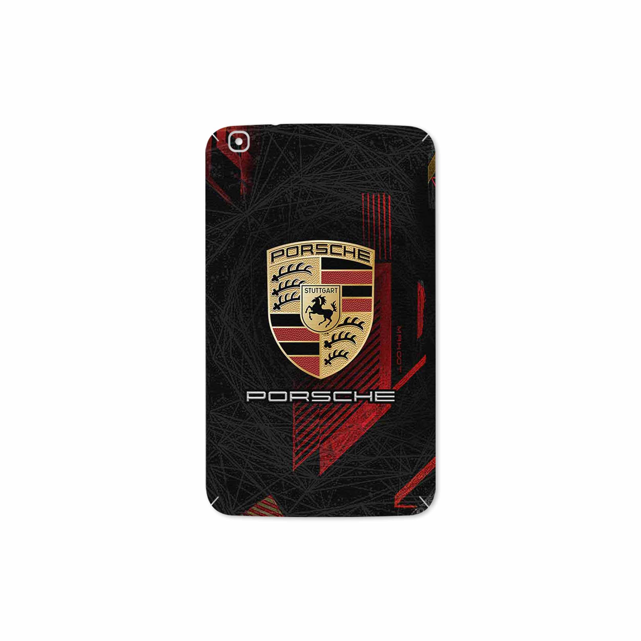 برچسب پوششی ماهوت مدل Porsche-Logo مناسب برای تبلت سامسونگ Galaxy Tab 3 8.0 2013 T315