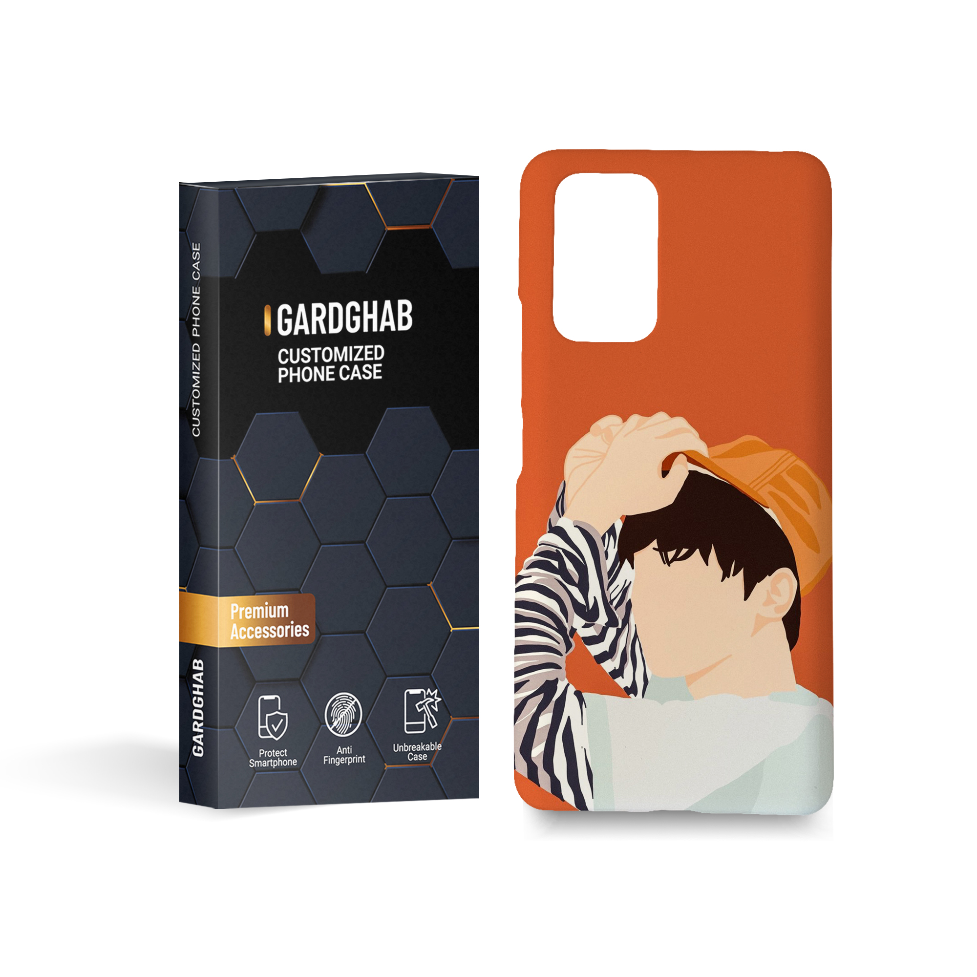 کاور گارد قاب مدل پسرانه مناسب برای گوشی موبایل شیائومی  redmi note 10 pro 4g