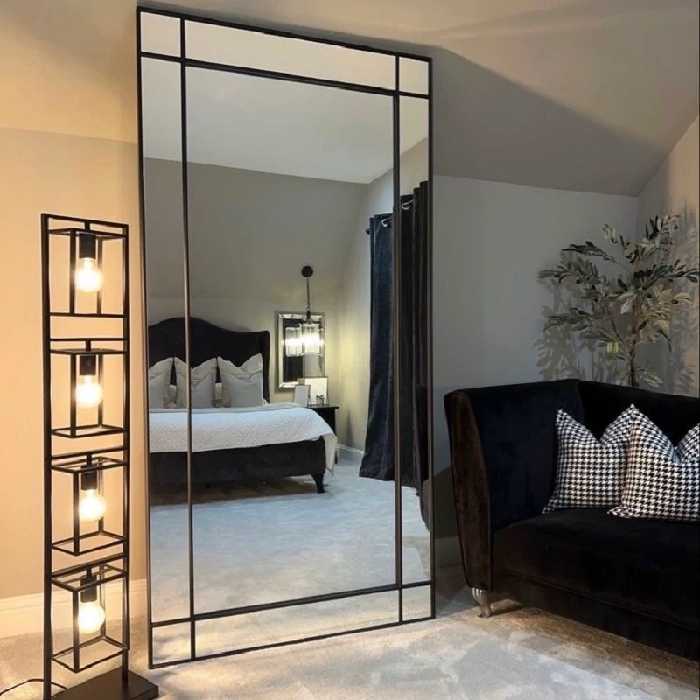 آینه قدی فلزی الف طرح نسیم 80-F-180