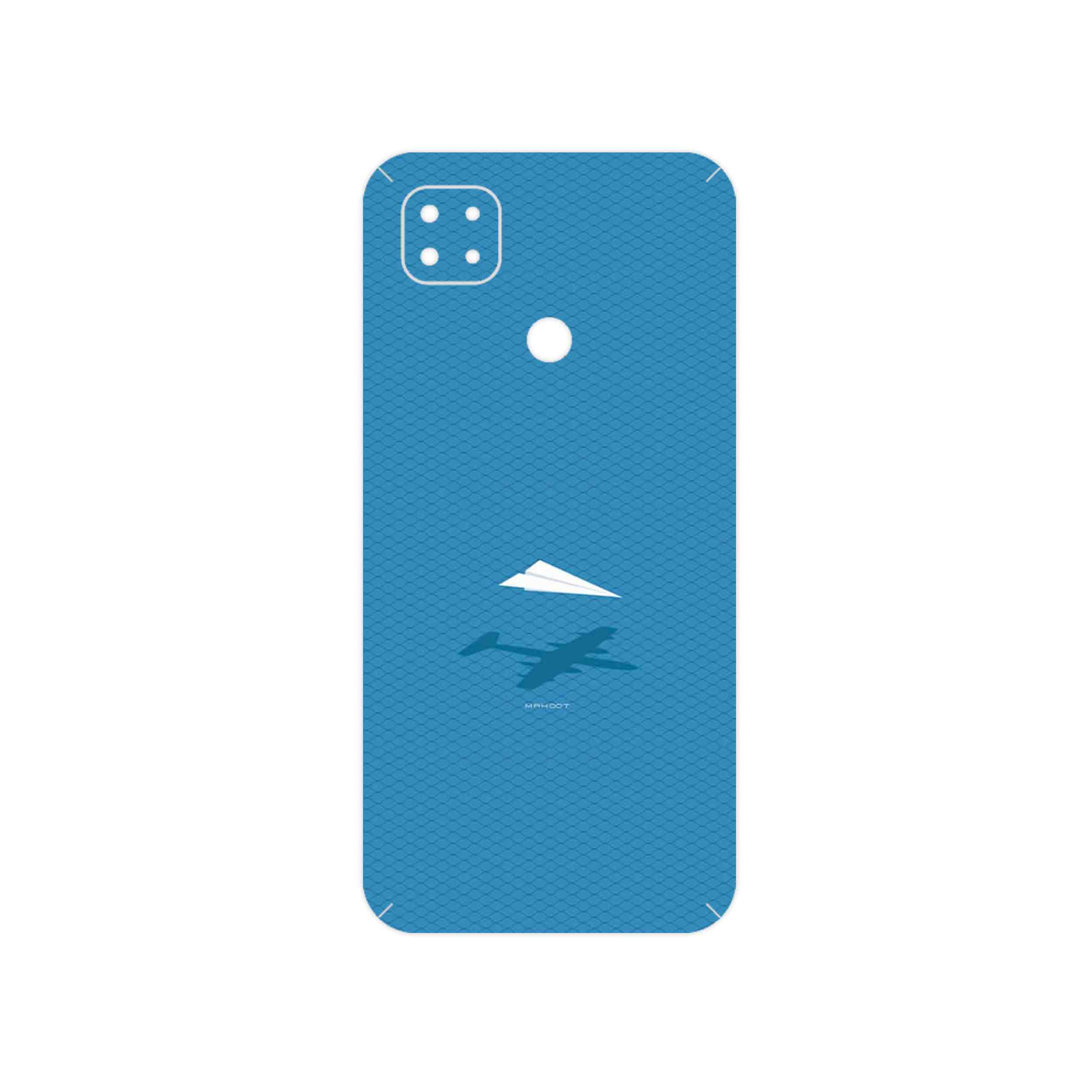 برچسب پوششی ماهوت مدل Minimal Paper Airplane مناسب برای گوشی موبایل شیائومی Poco C31