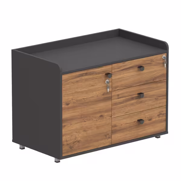 فایل سه کشو کابینتی کرودار نیلپر مدل ODF557V