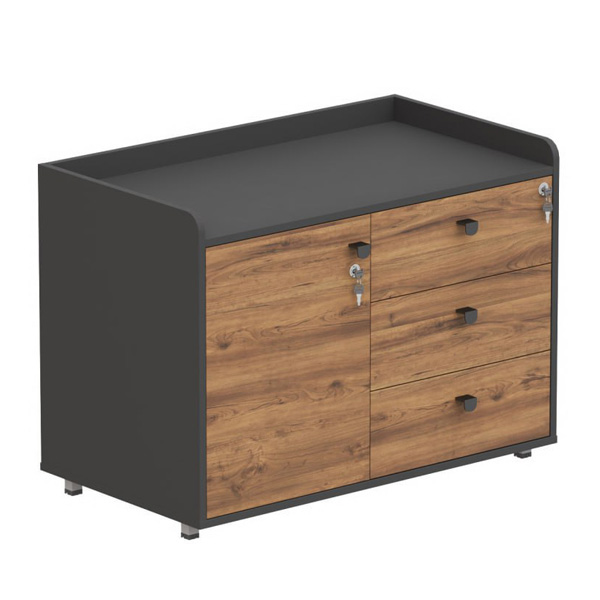 فایل سه کشو کابینتی کرودار نیلپر مدل ODF557V