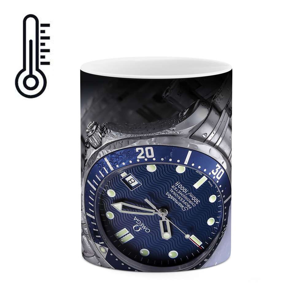 ماگ حرارتی طرح ساعت  مدل mgh03518