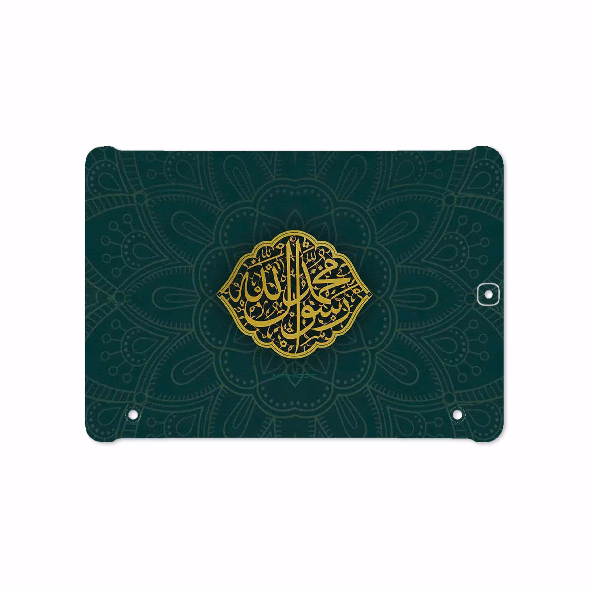 برچسب پوششی ماهوت مدل Mohammad-Rasool-Allah مناسب برای تبلت سامسونگ Galaxy Tab S2 9.7 2015 T810