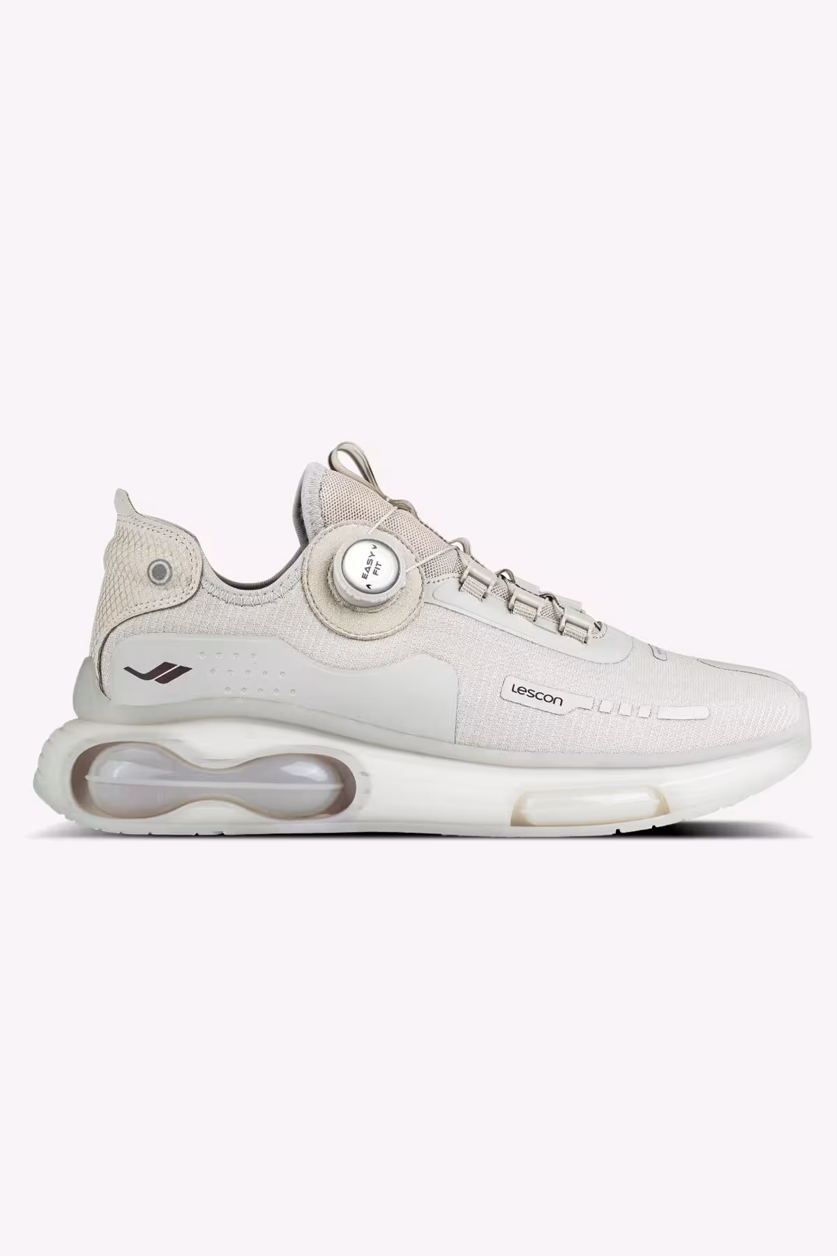 کفش اسپورت مردانه لسکون مدلScroll رنگ خاکی | فروشگاه فلو ارس