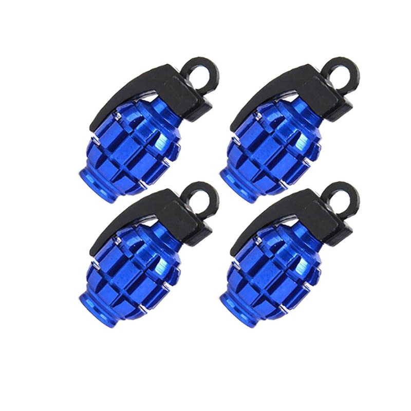 سروالف لاستیک خودرو طرح نارنجک کد bu5214 مجموعه 4 عددی